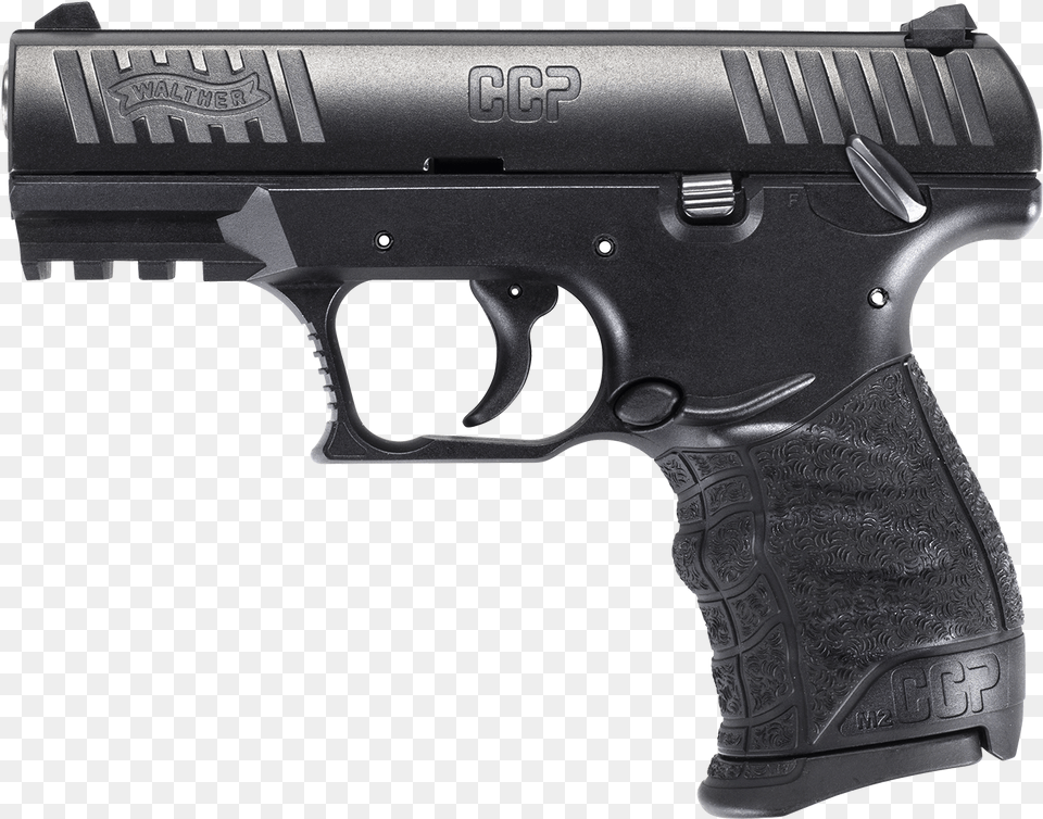 Walther Ccp 9mm Caliber Handgun Ruger Security 9 Compact, Firearm, Gun, Weapon Free Transparent Png