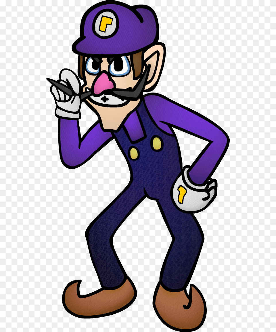 Waluigi Cartoon, Baby, Person, Face, Head Png