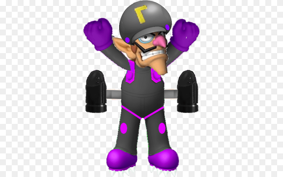 Waluigi Cartoon, Purple, Baby, Person Free Transparent Png