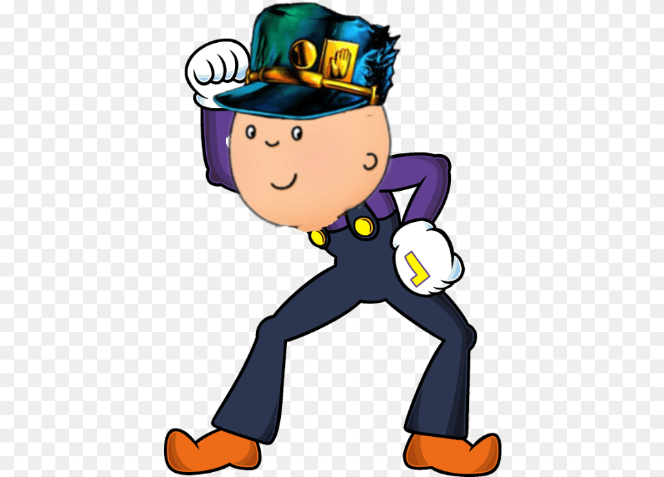 Waluigi Clipart, Baby, Person, Cartoon, People Png