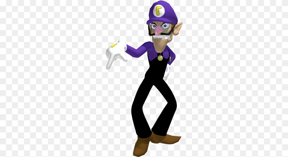 Waluigi Face, Baby, Person, Performer Free Transparent Png