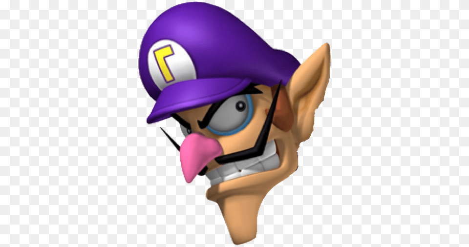 Waluigi Face Transparent Clipart Wario And Waluigi, Appliance, Blow Dryer, Device, Electrical Device Png Image