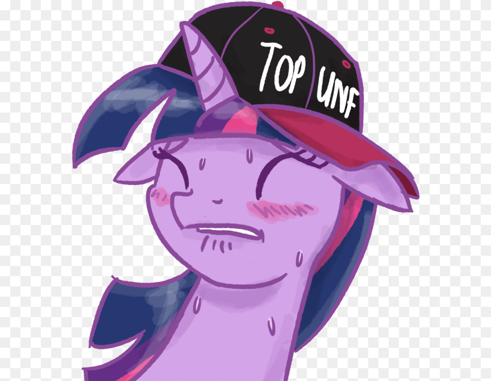 Waluigi Hat My Little Pony Dick Gif, Baseball Cap, Cap, Clothing, Purple Png