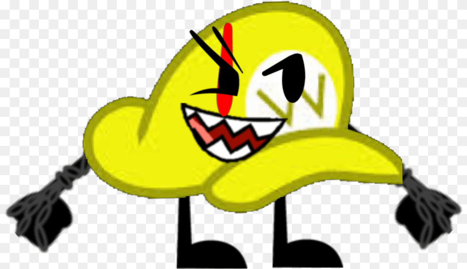 Waluigi Hat Object Show Wario Hat, Clothing, Hardhat, Helmet Png