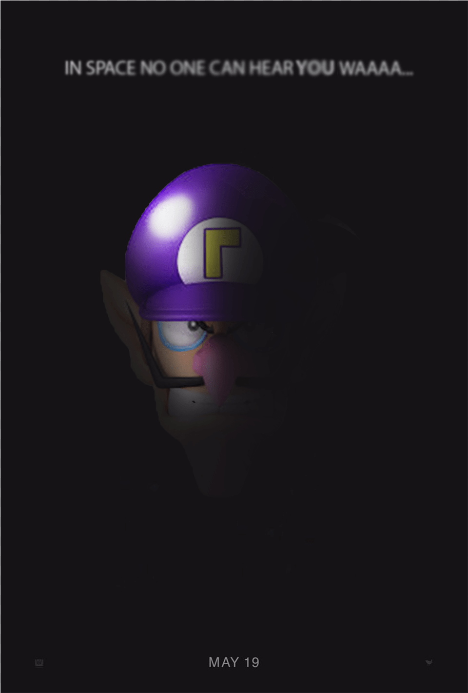 Waluigi Movie Poster Poster, Sphere, Purple, Person, Helmet Free Png