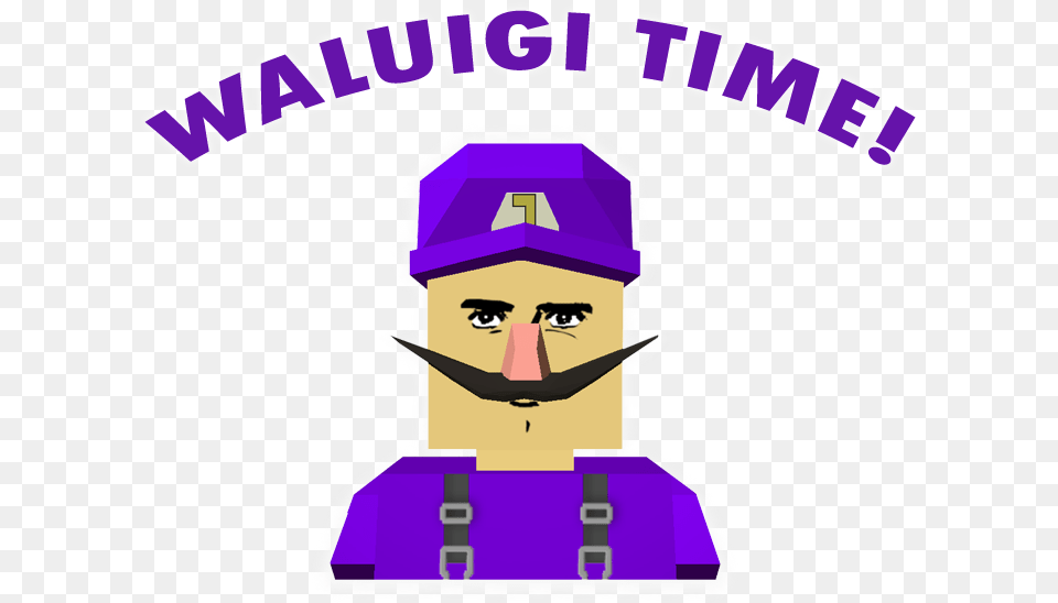 Waluigi Time, Baseball Cap, Cap, Clothing, Hat Free Png Download