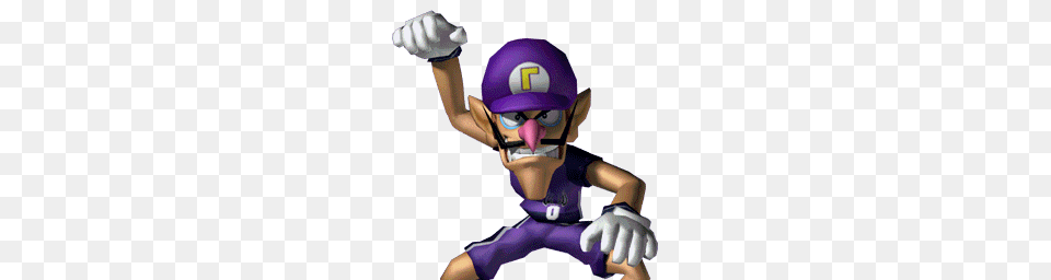 Waluigi Watch How Could You Stare Waluigi In The Face And Say No, Baby, Person, Helmet, American Football Png Image