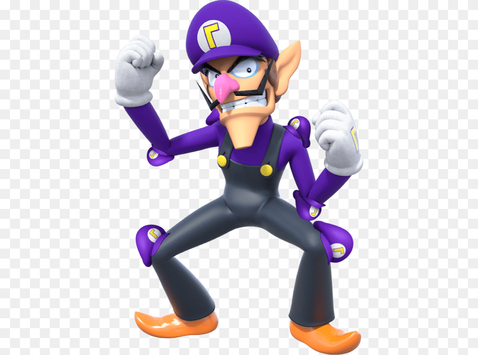 Waluigiquots Hat On Various Objects And Creatures Waluigiquots Waluigi Super Mario Party, Baby, Person Free Transparent Png