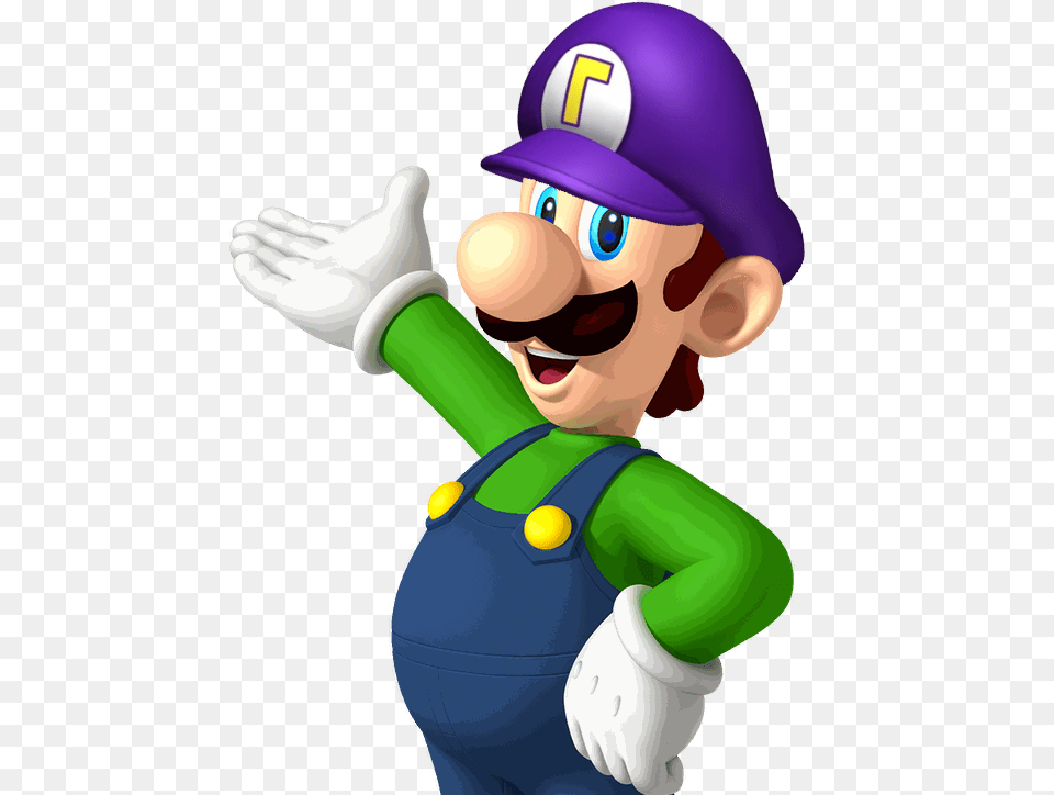 Waluigis Hat On Luigi Luigi Mario Bros, People, Person, Baby, Face Free Transparent Png