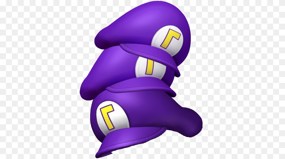 Waluigis Hat On Waluigis Hat On Waluigis Hat Transparent Background Waluigi Hat, Purple, People, Person, Clothing Png