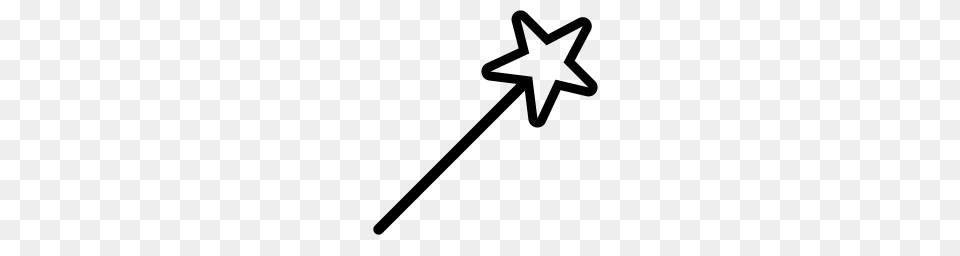 Wand Black And White Wand Black And White, Gray Free Transparent Png