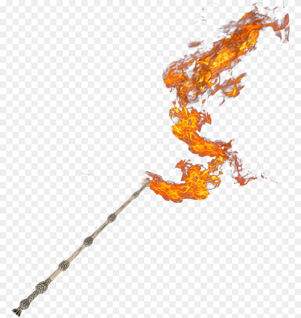 Wand Elderwand Dumbledore Albusdumbledore Wand Illustration, Fire, Flame, Blade, Dagger Free Transparent Png