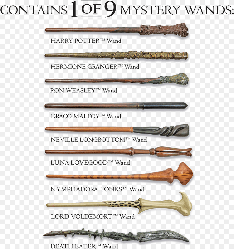 Wand Harry Potter Mystery Wand Walmart, Blade, Dagger, Knife, Weapon Free Png