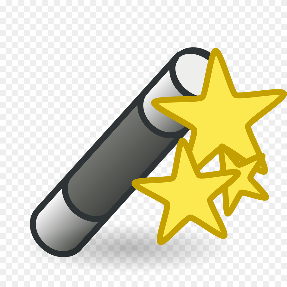 Wand With Stars Icons, Star Symbol, Symbol, Dynamite, Weapon Free Transparent Png