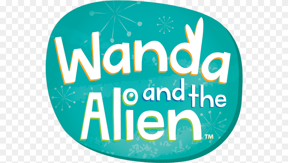 Wanda And The Alien Circle, Sticker, Disk, Logo Free Png