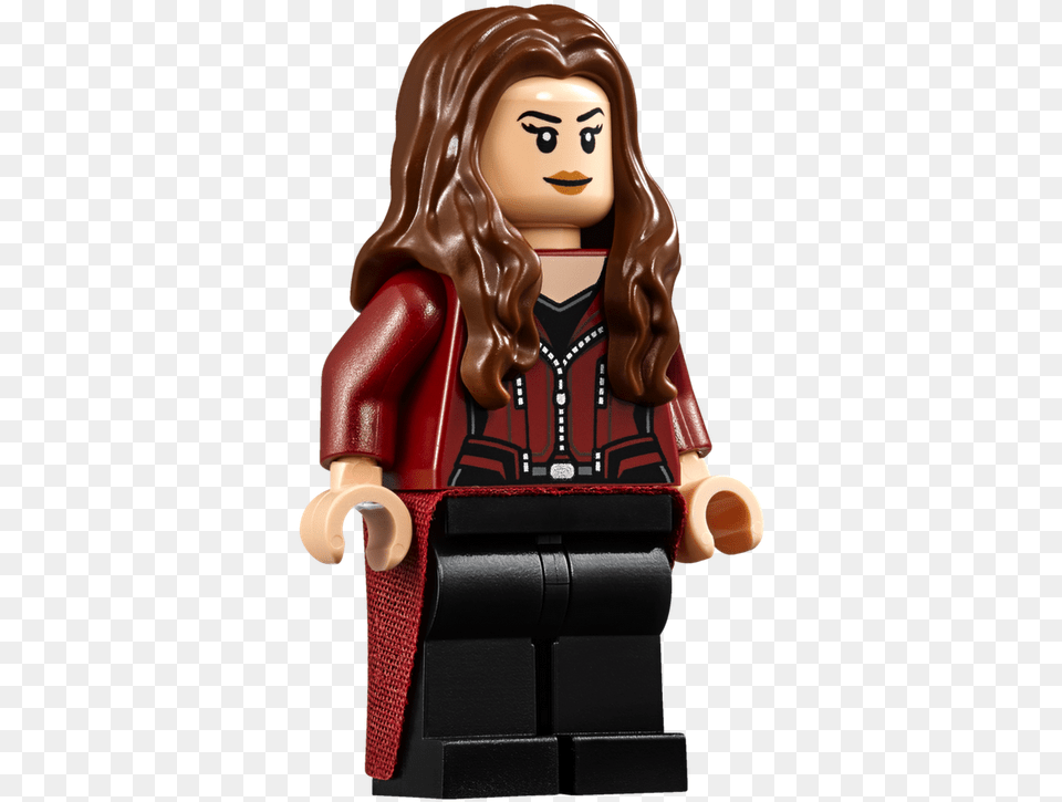 Wanda Lego Scarlet Witch Minifigure, Adult, Female, Person, Woman Png