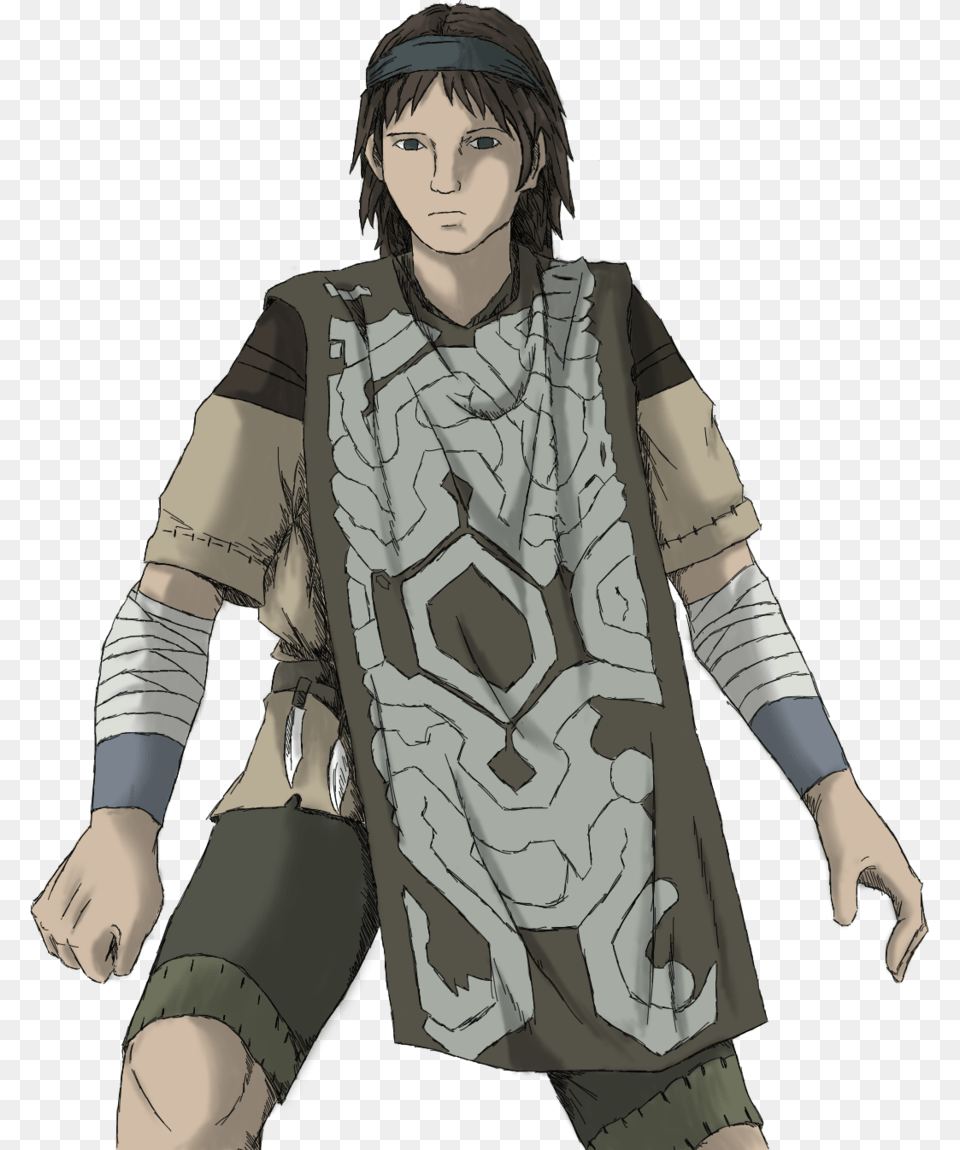 Wander Shadow Of The Colossus Wander Cosplay, Person, Face, Head, Art Png Image