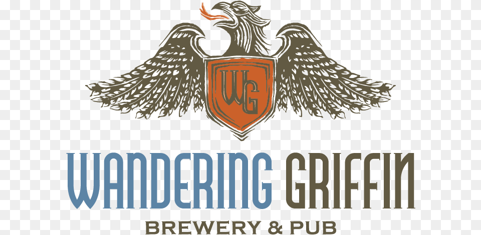 Wandering Griffin Dayton Ohio, Logo, Animal, Bird, Emblem Free Png