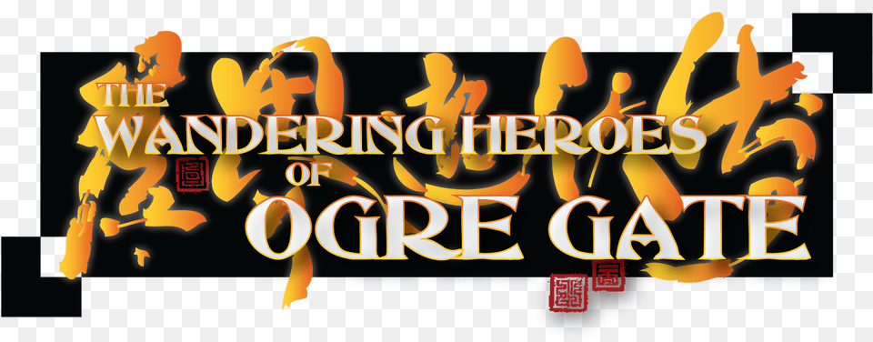 Wandering Heroes Of The Ogre Gate, Fire, Flame, Bbq, Cooking Png Image