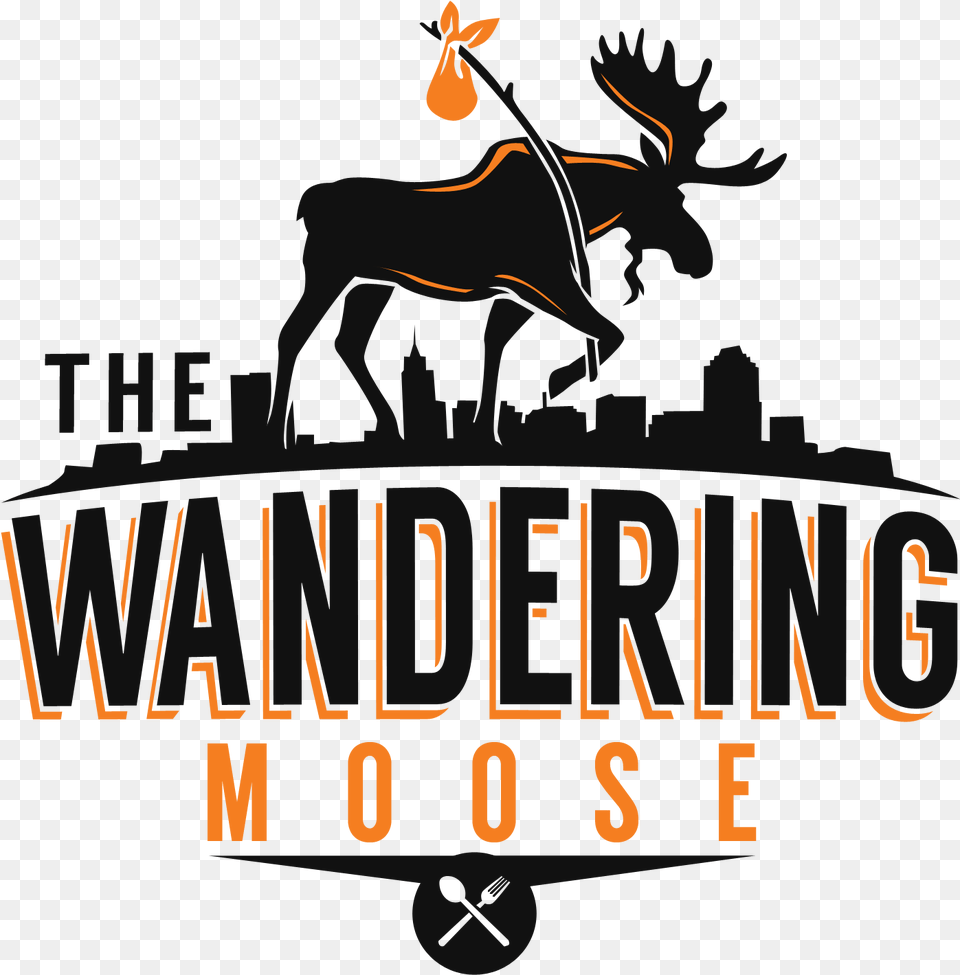 Wandering Moose, Animal, Deer, Mammal, Wildlife Png Image