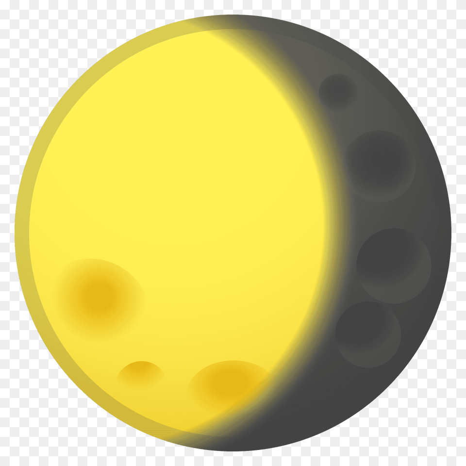 Waning Gibbous Moon Emoji Clipart, Sphere, Disk Free Png Download