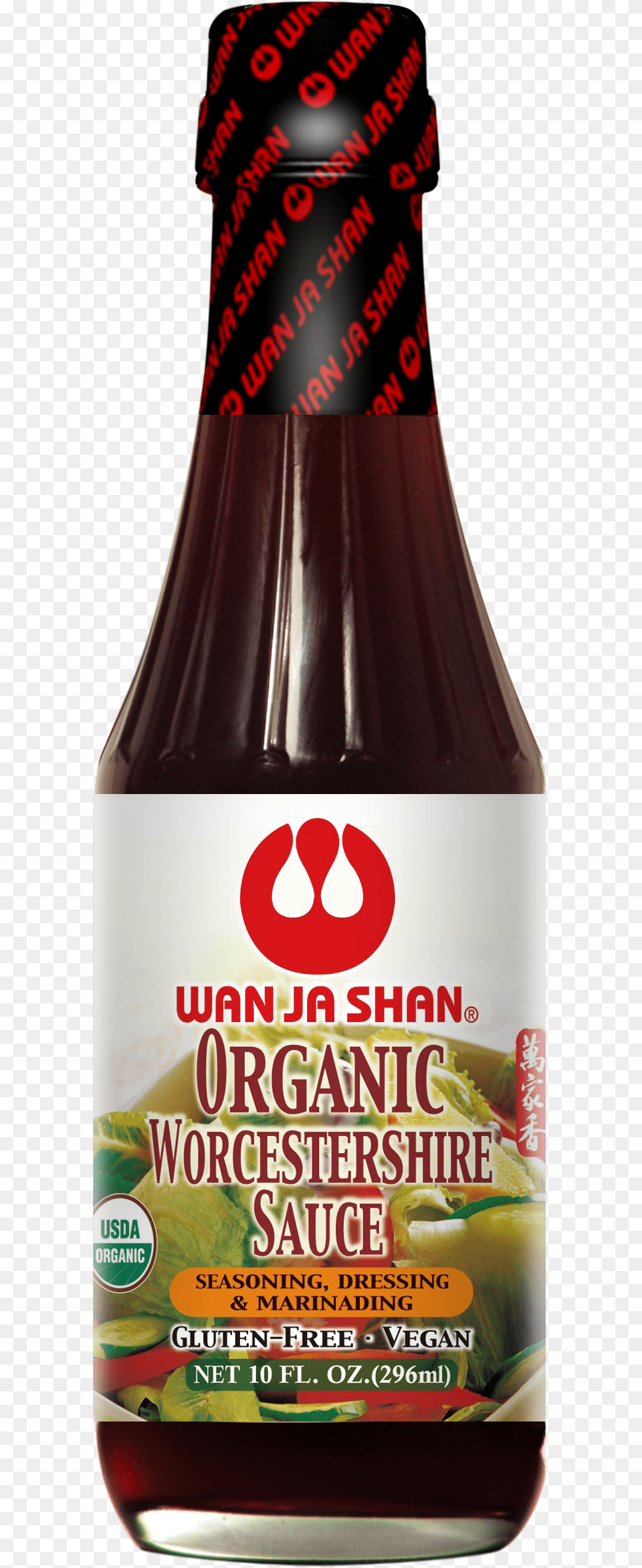 Wanjashan Organic Worcestershire Sauce Worcestershire Sauce, Food, Ketchup Free Transparent Png
