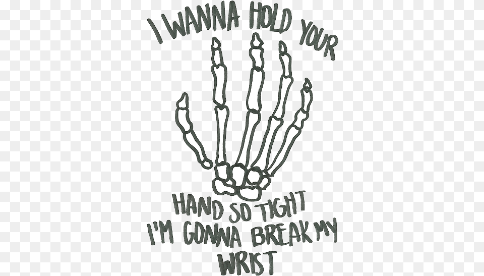 Wanna Hold Your Hand So Tight I M Gonna Break My Wrist, Smoke Pipe, X-ray Png Image