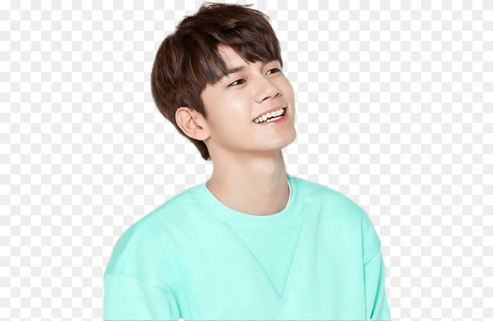 Wanna One Ong Seong Wu Posing Seongwoo Wanna One, Body Part, Smile, Person, Neck Png