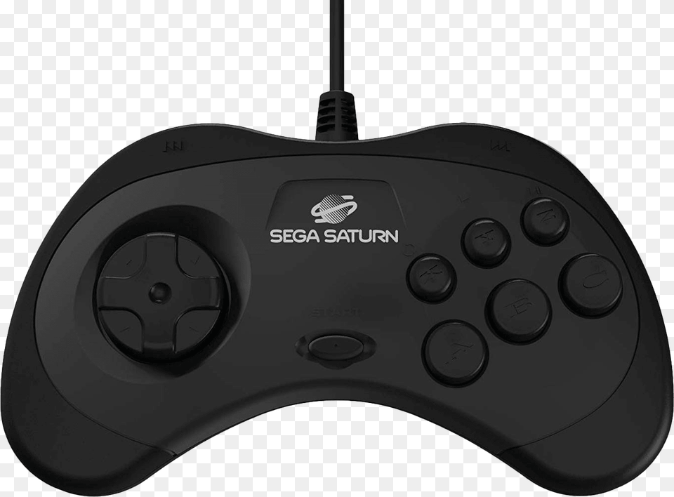 Want The Sega Genesis Controller Click Here For Black Sega Saturn Controller, Electronics, Electrical Device, Switch, Joystick Free Png Download