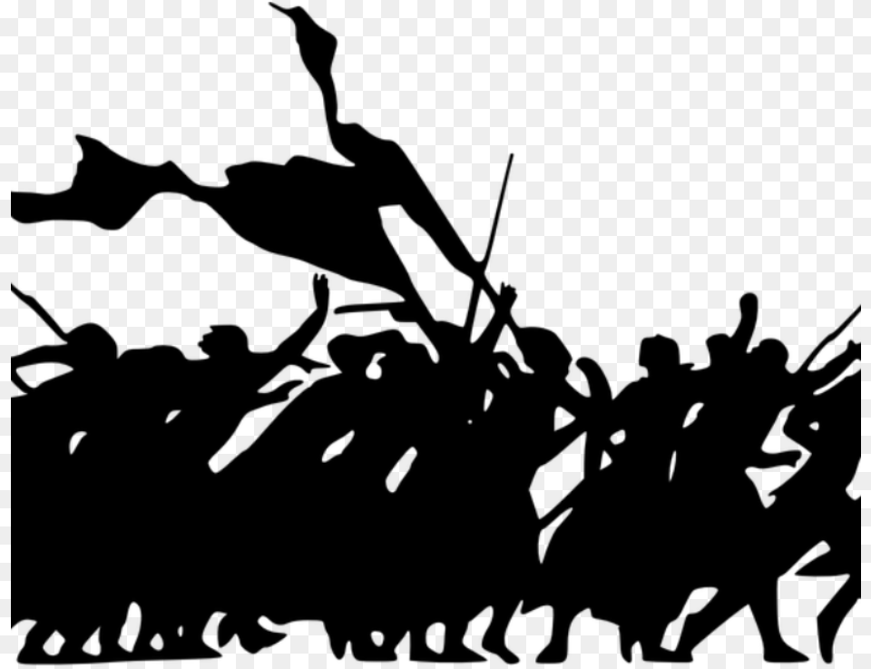 Want To Understand Trump Supporters Think Reaction Revolutionary War Silhouette, Gray Free Png Download
