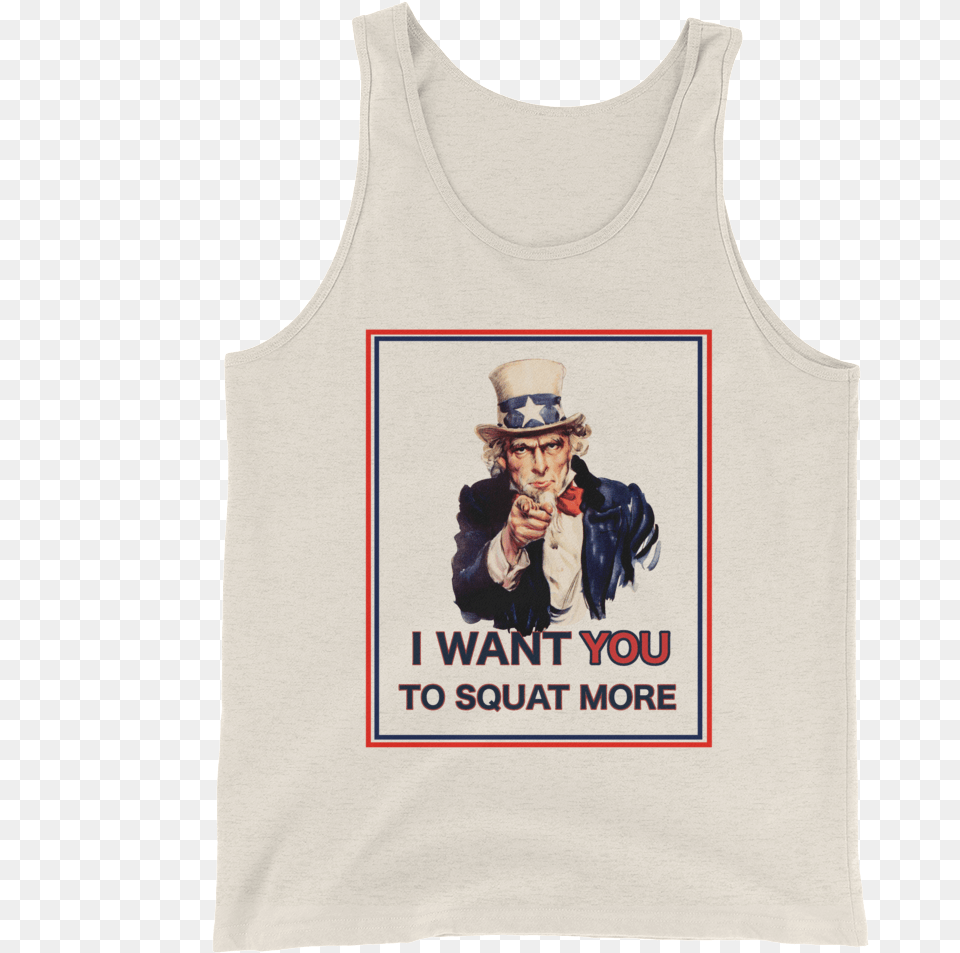Want You To Love Your Country, Tank Top, Clothing, Person, Man Png