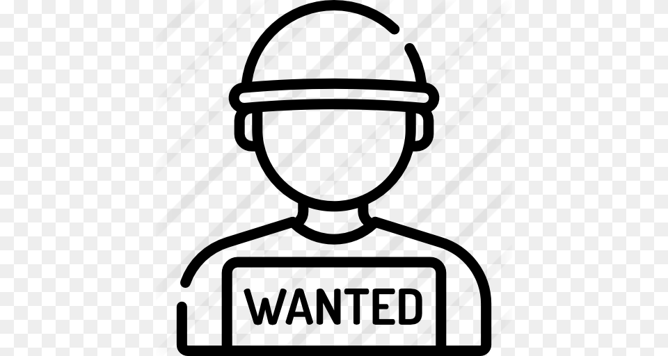 Wanted, Gray Free Transparent Png