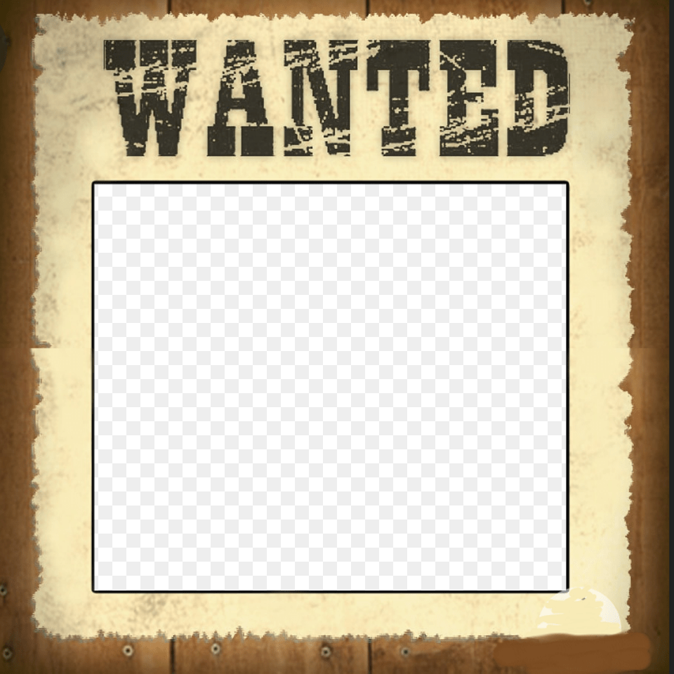 Wanted Poster Template, Blackboard Png