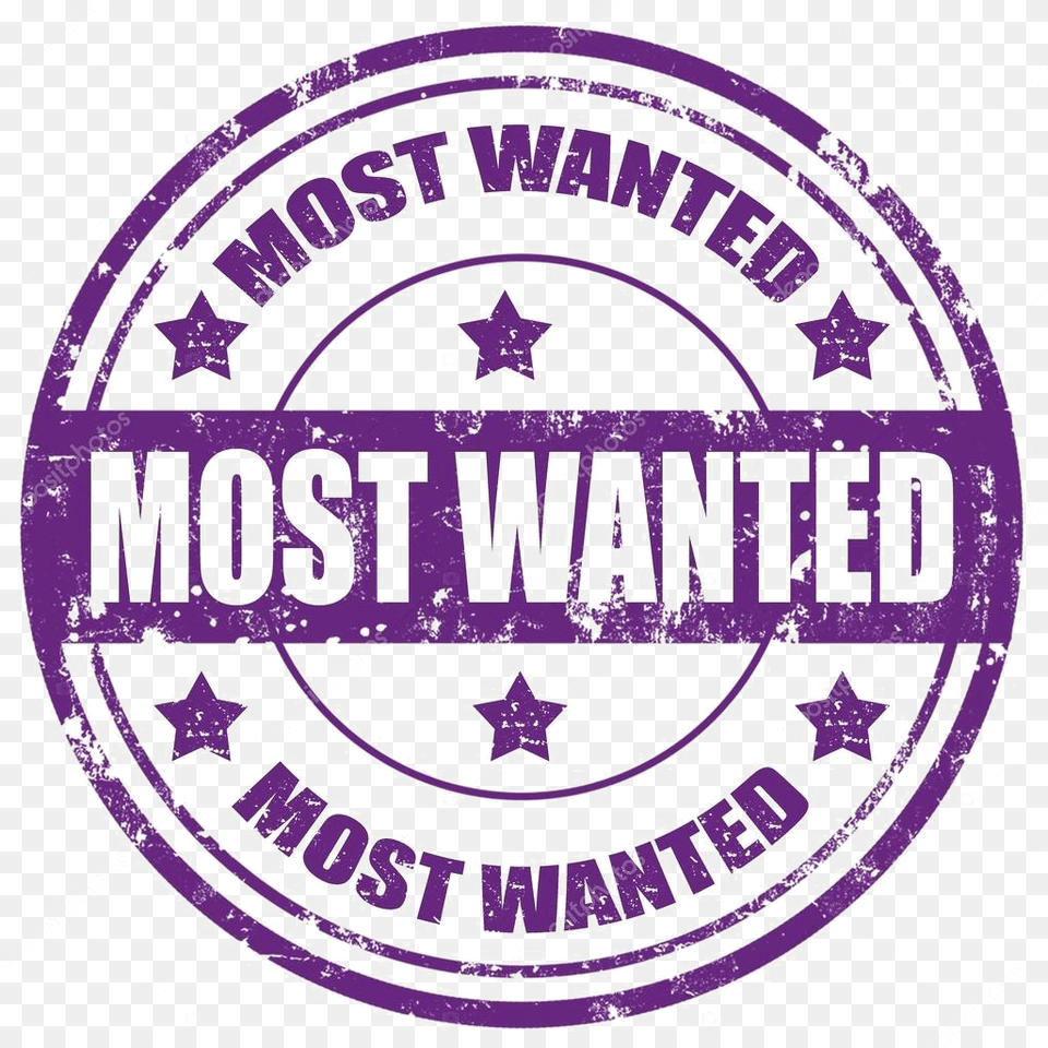 Wanted Stamp Image Wanted Stamp, Purple, Logo, Text Free Transparent Png