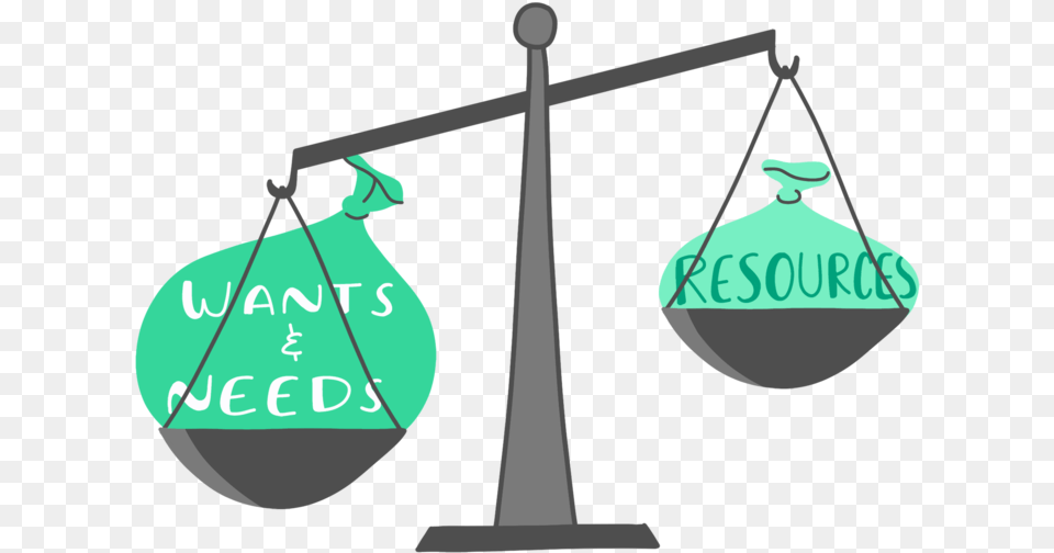 Wants Needs Vs Resources Illustration, Scale, Cross, Symbol Free Png Download