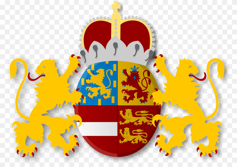 Wapen Frans Alexander Van Nassau Hadamar 1674 1711 Clipart, Emblem, Symbol, Logo Free Png