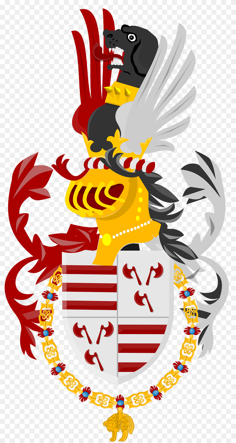 Wapen Jan Van Croy 1385 1475 Clipart, Emblem, Symbol, Logo Png Image