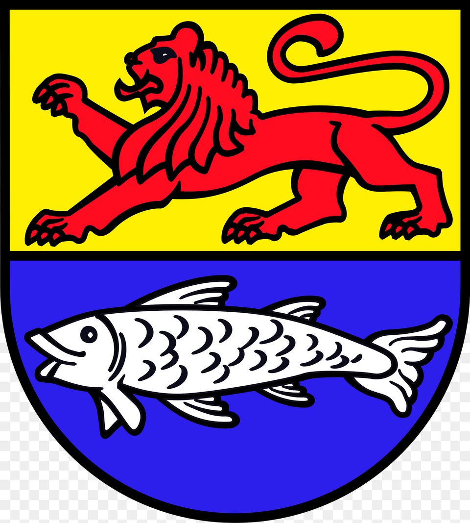 Wappen Der Gemeinde Sulzbach An Der Murr Clipart, Animal, Lion, Mammal, Wildlife Png
