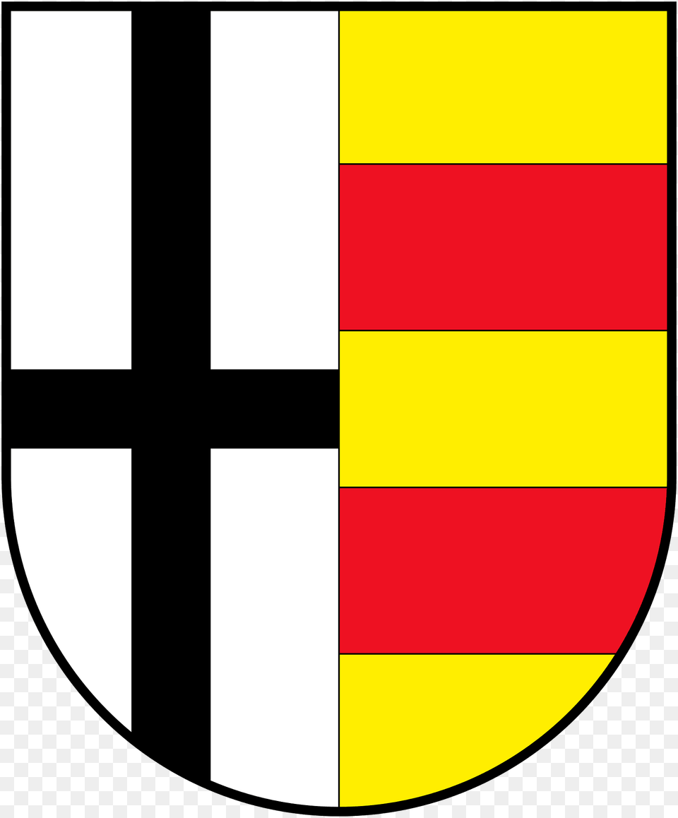 Wappen Des Kreises Olpe Clipart, Armor, Shield, Cross, Symbol Png Image