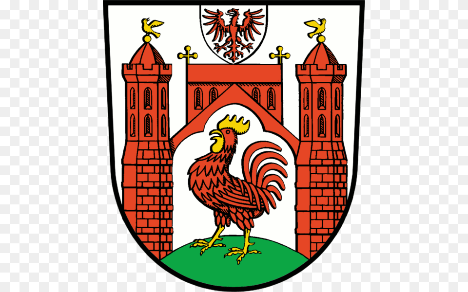 Wappen Frankfurt Frankfurt Oder Wappen, Animal, Bird, Chicken, Fowl Free Transparent Png