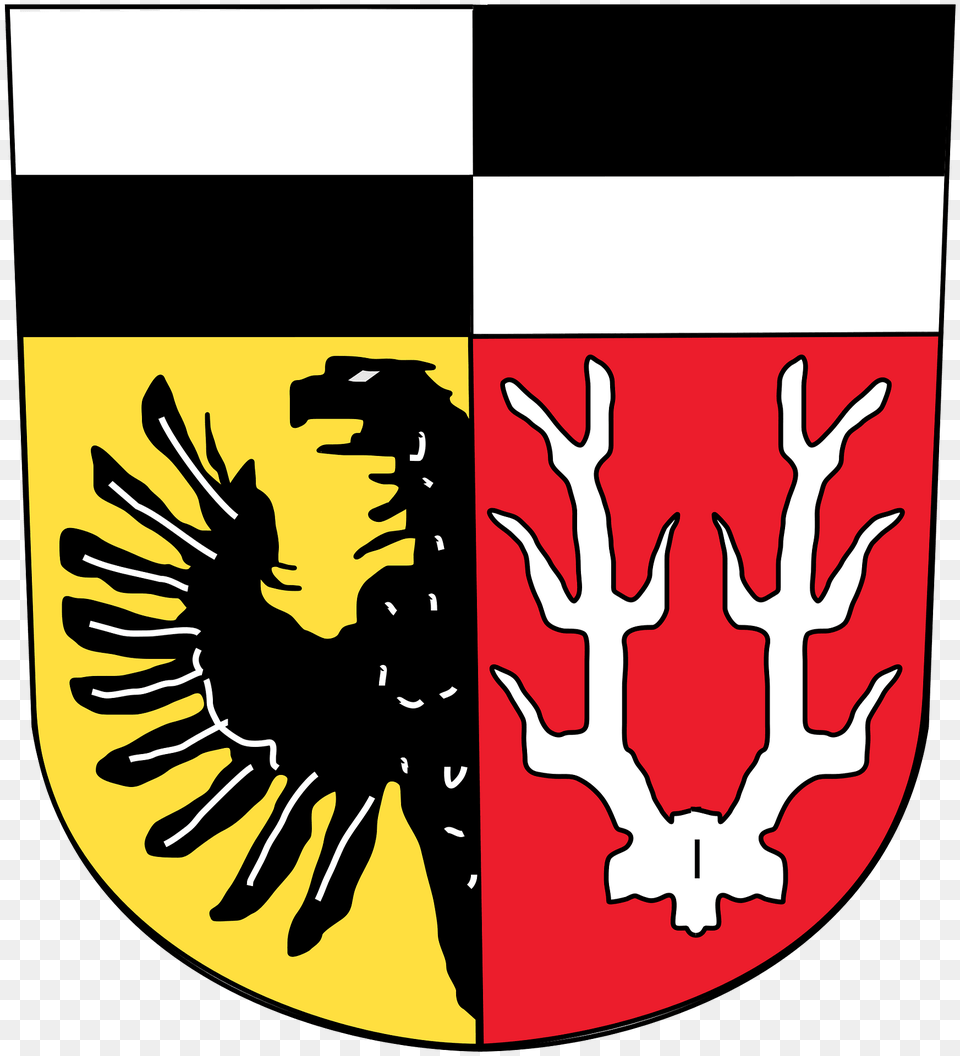 Wappen Landkreis Wunsiedel Im Fichtelgebirge Clipart, Armor, Emblem, Symbol, Person Free Png Download