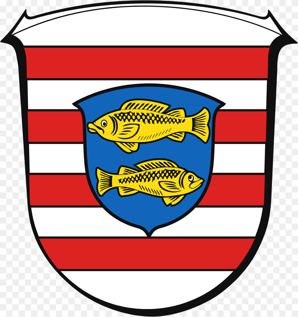 Wappen Wattenheim Biblis Clipart, Animal, Fish, Sea Life Png
