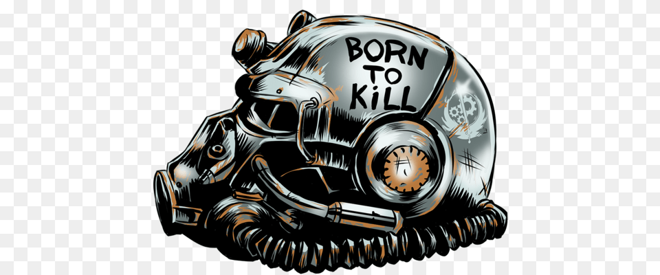 War Face Never Changes Born To Kill, Helmet, Sport, American Football, Crash Helmet Free Png