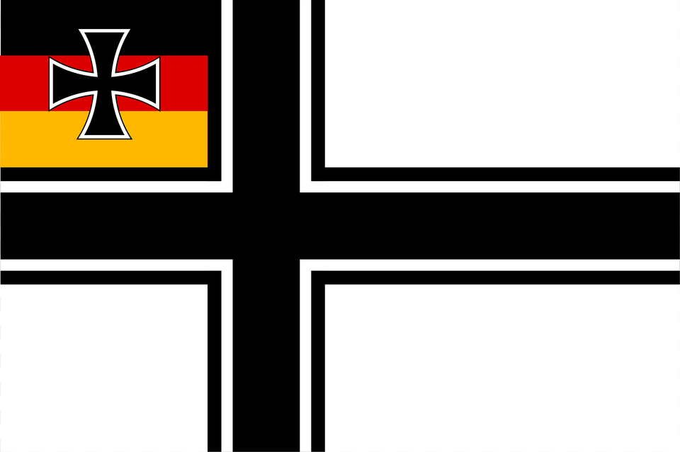 War Flag Of Germany Proposed 1920 Clipart, Cross, Symbol Free Png