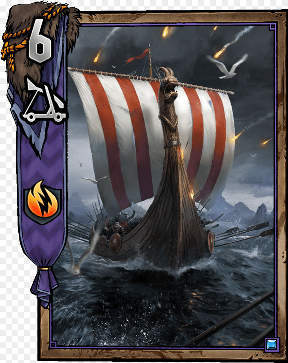 War Longship Drakkar Skellige, Animal, Bird Png