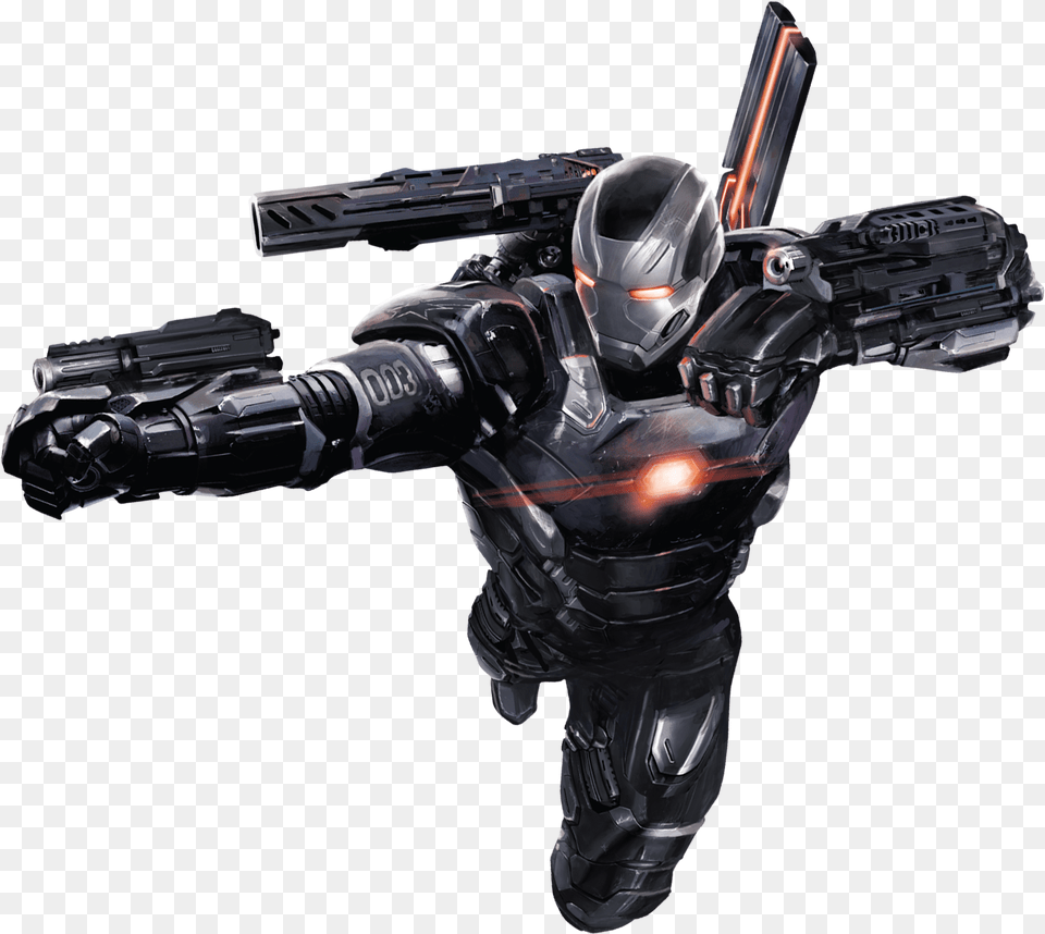 War Machine, Helmet, Gun, Weapon Free Png Download