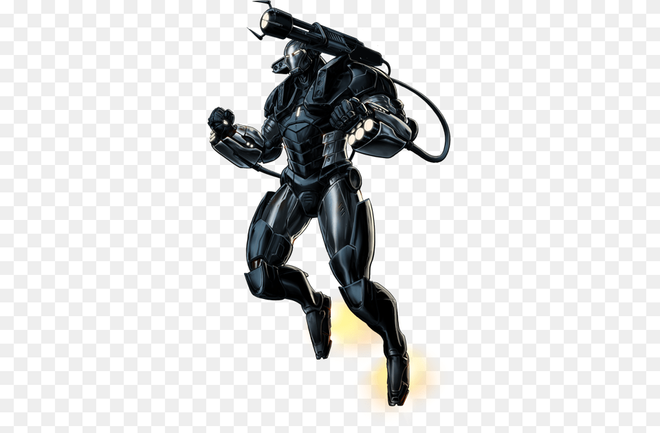 War Machine Right Portrait Art Armored Superhero, Adult, Female, Person, Woman Free Png