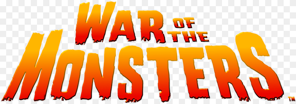 War Of The Monsters Logo, Text Free Png Download