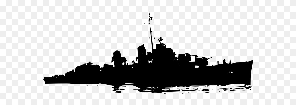 War Ship Gray Free Png Download