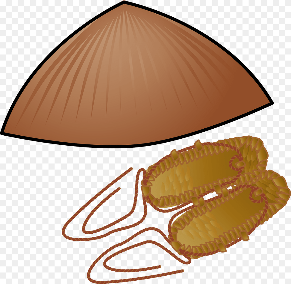 Waraji Kasa Clipart, Clothing, Hat, Lamp Png Image